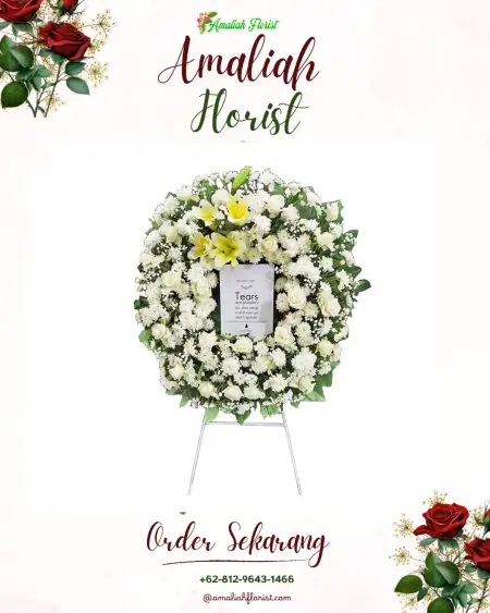 Krans Bunga Duka Ciracas