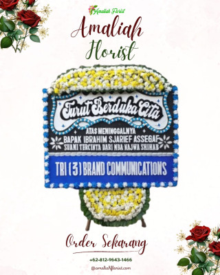 Papan Bunga Duka di Ciracas